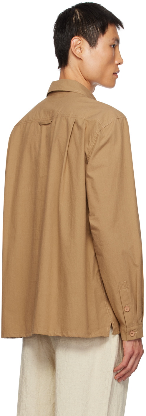 XENIA TELUNTS Tan Daily Shirt