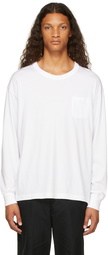 Visvim White Ultimate Jumbo Long Sleeve T-Shirt