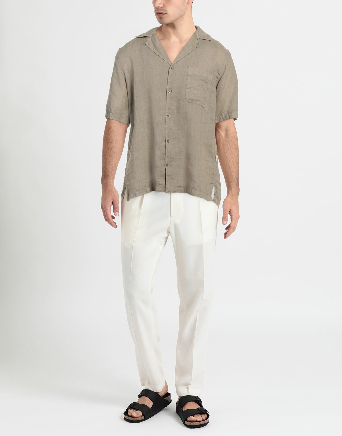 Crossley Mens Shirt Khaki
