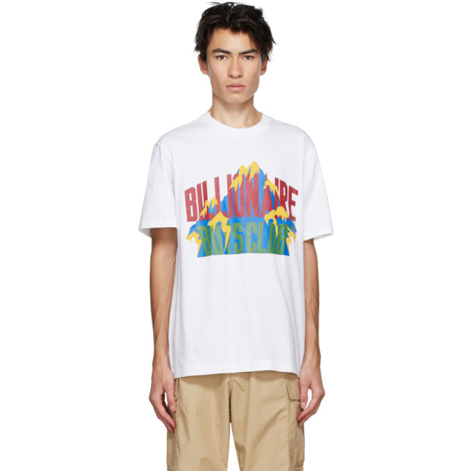 Photo: Billionaire Boys Club White Mountain Logo T-Shirt