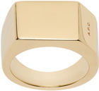 A.P.C. Gold Minimal Ring