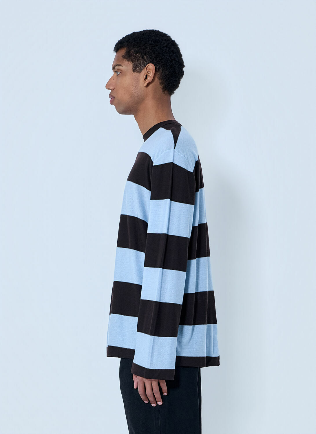 Bottega Veneta Striped Long Sleeve T-Shirt