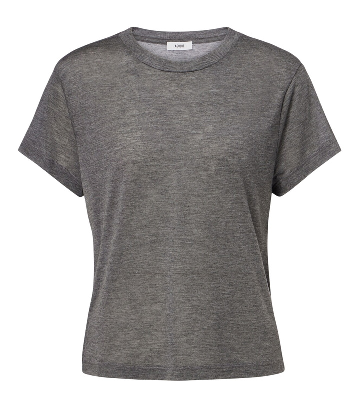 Photo: Agolde Adine jersey T-shirt