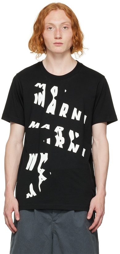 Photo: Marni Black Scanned T-Shirt