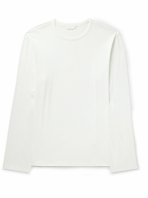 Photo: Club Monaco - Cotton-Jersey T-Shirt - White