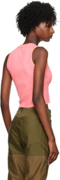NotSoNormal Pink Micro Tank Top