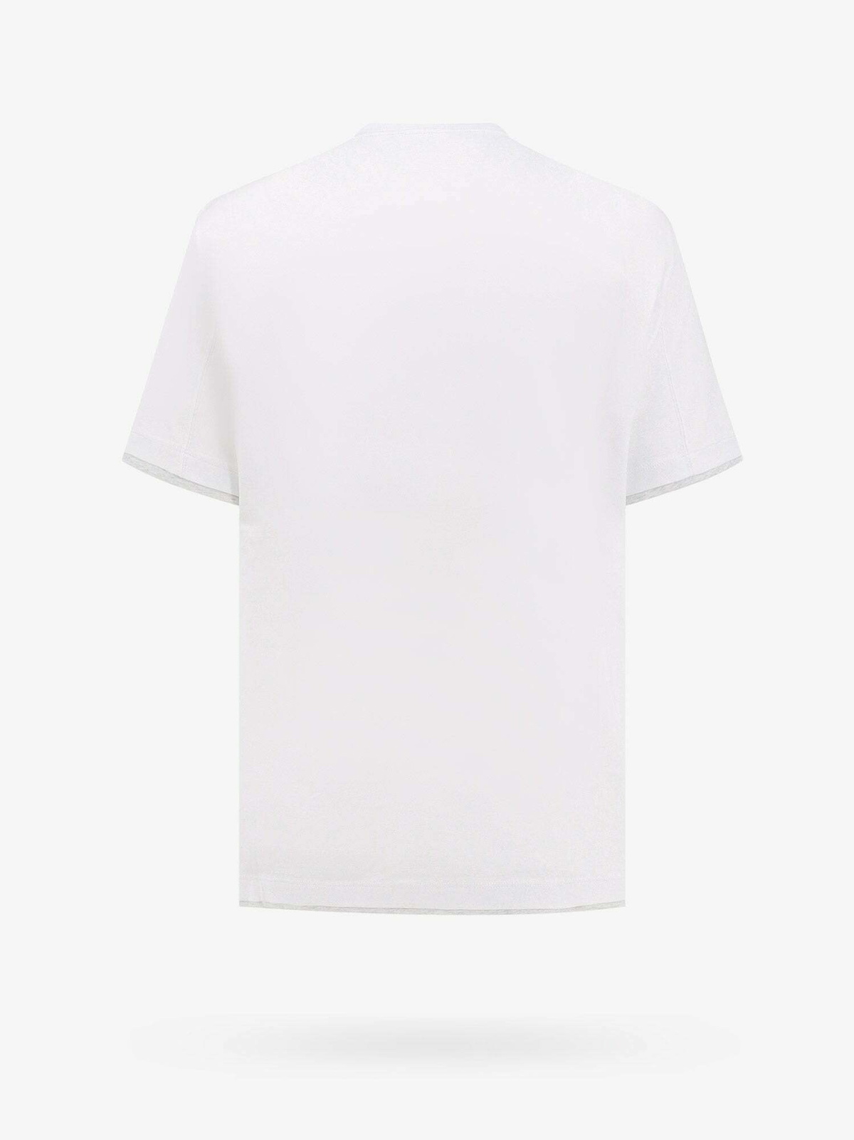 Brunello Cucinelli Bicolor Cotton T-Shirt