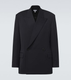 Loewe Double-breasted wool blazer