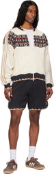 adidas Originals Gray Edison Chen Edition CLOT Knit Shorts