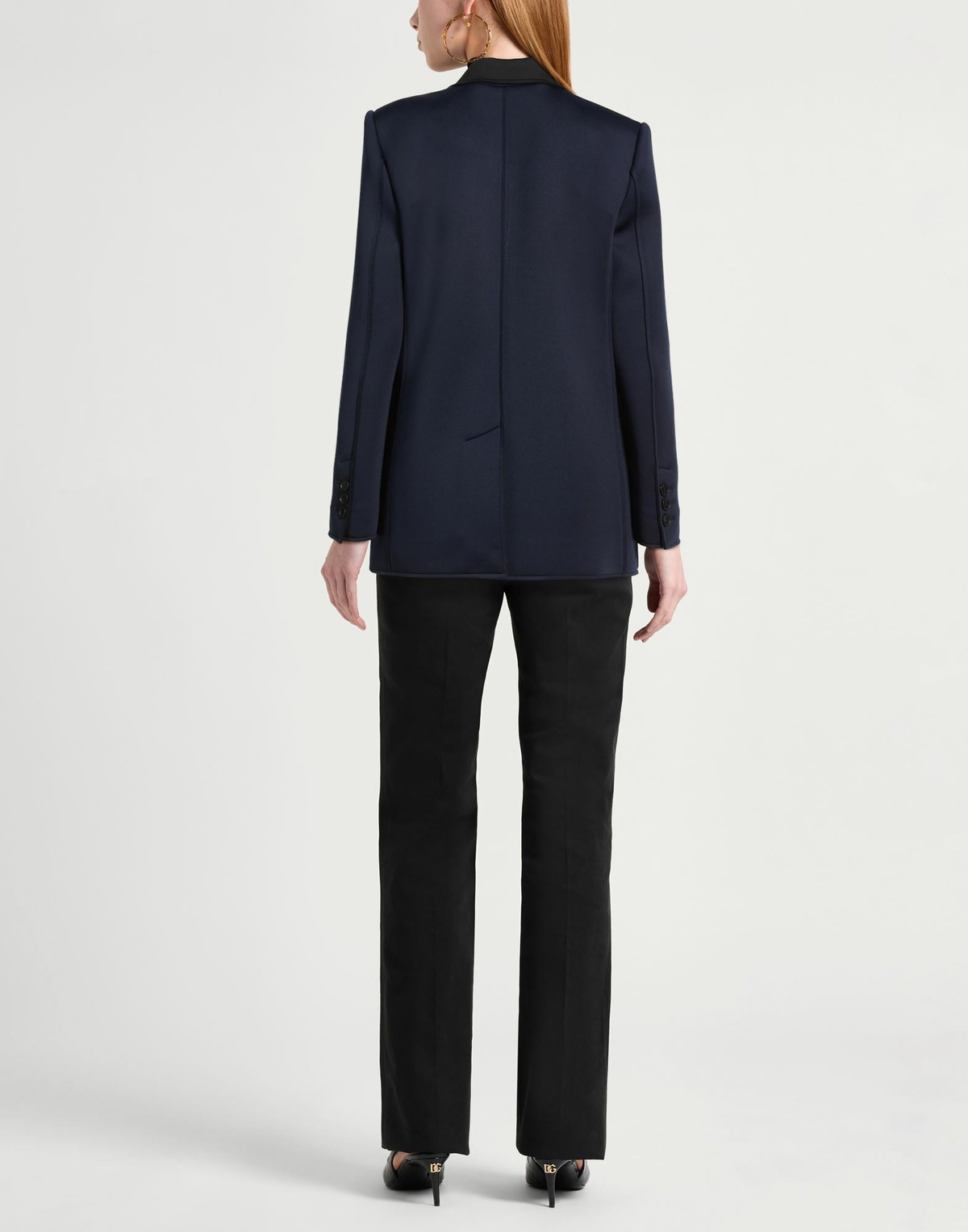 Mcm Womens Blazer Midnight in Blue
