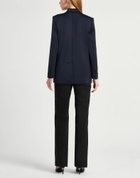 Mcm Womens Blazer Midnight in Blue