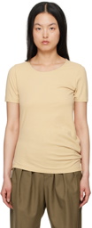 LEMAIRE Beige Twisted T-Shirt