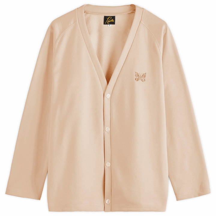 Photo: Needles Women's V-Neck Cardigan in Pink
