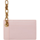 BALMAIN Pink Pulse Chain Card Holder