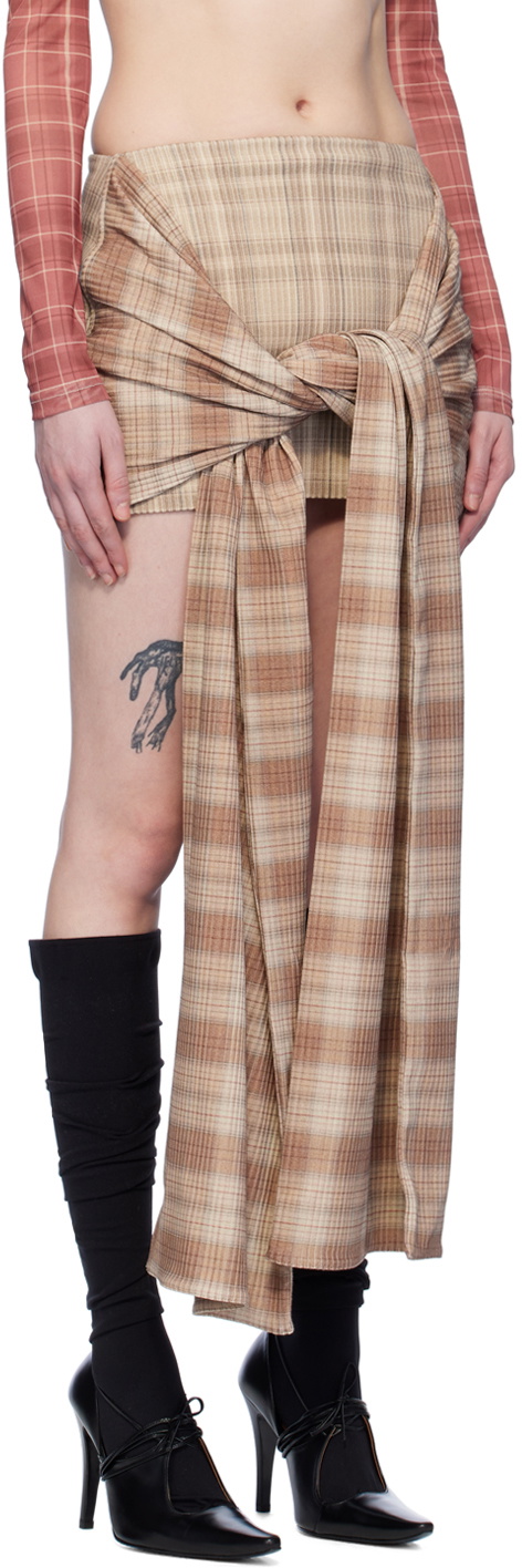 Raga Malak Brown Romeo Dead Miniskirt