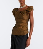 Vivienne Westwood Ginnie off-shoulder twill top