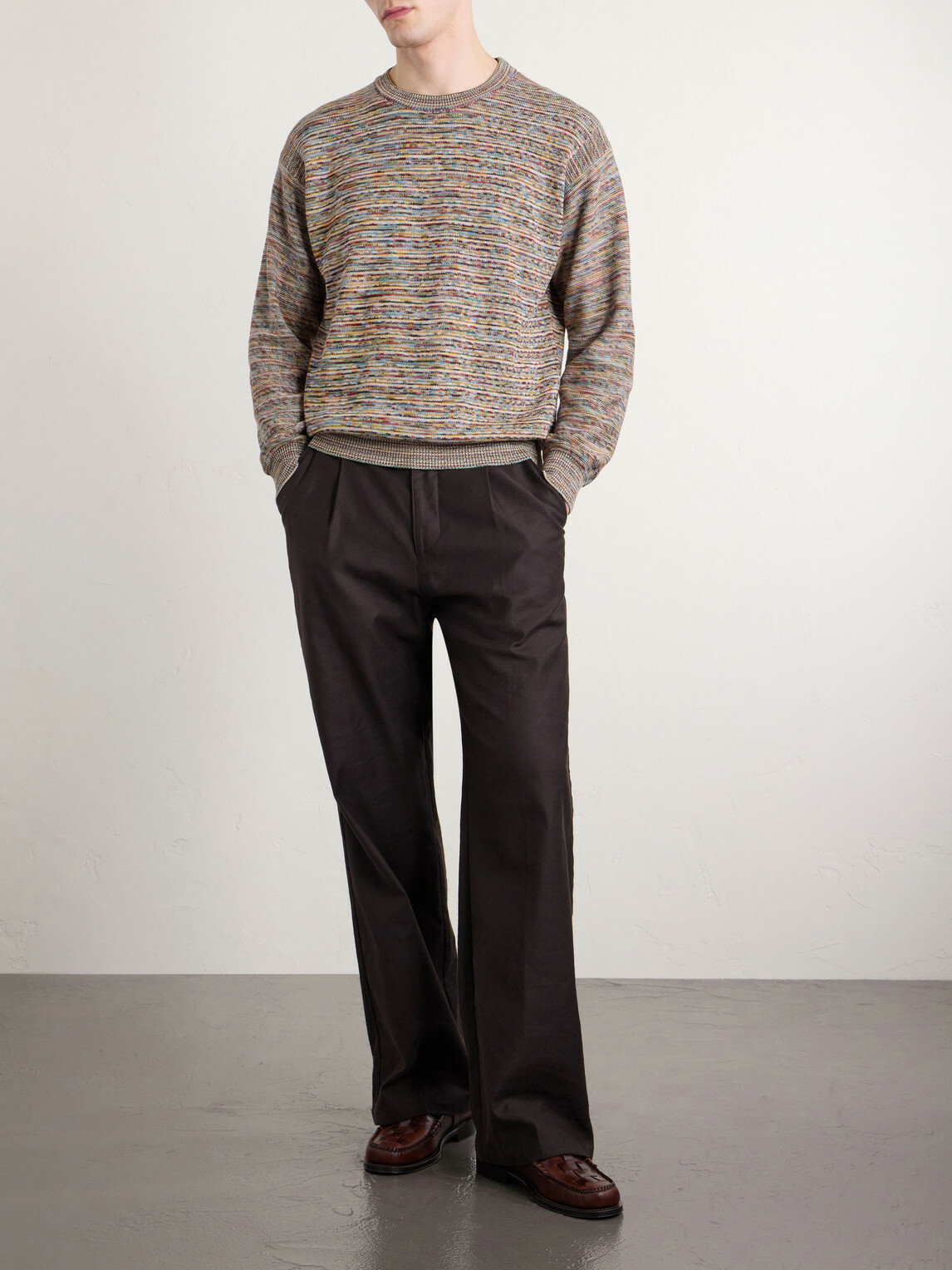 Paul Smith - Knitted Organic Cotton Sweater - Neutrals