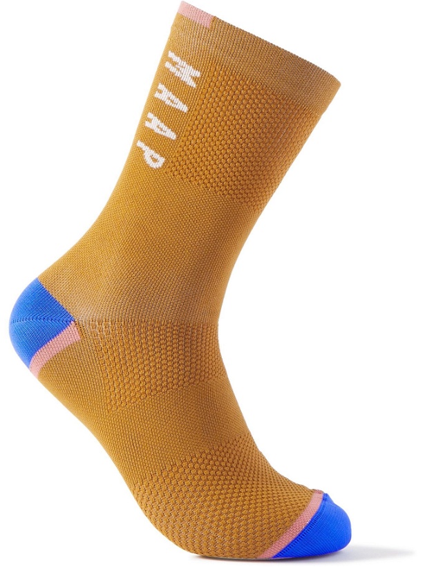 Photo: MAAP - Dash Stretch-Knit Cycling Socks - Orange