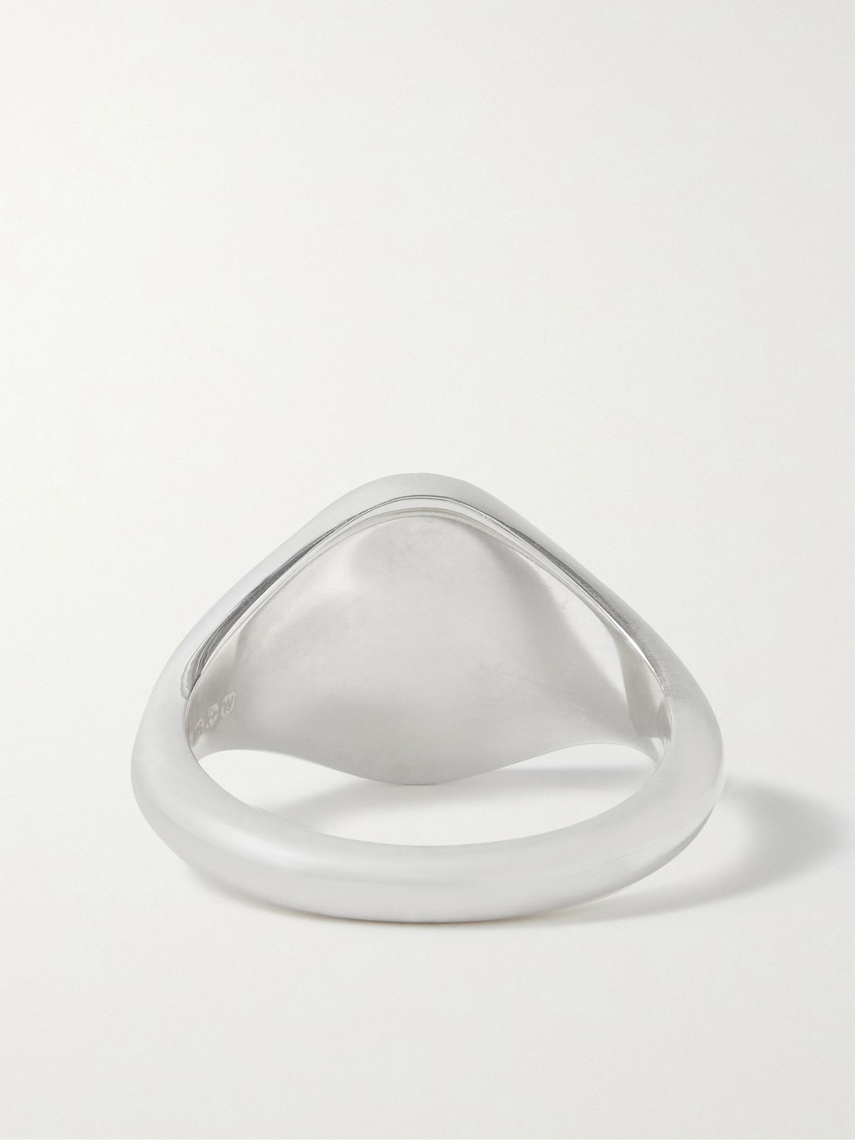 DEAKIN & FRANCIS - Sterling Silver Signet Ring - Silver