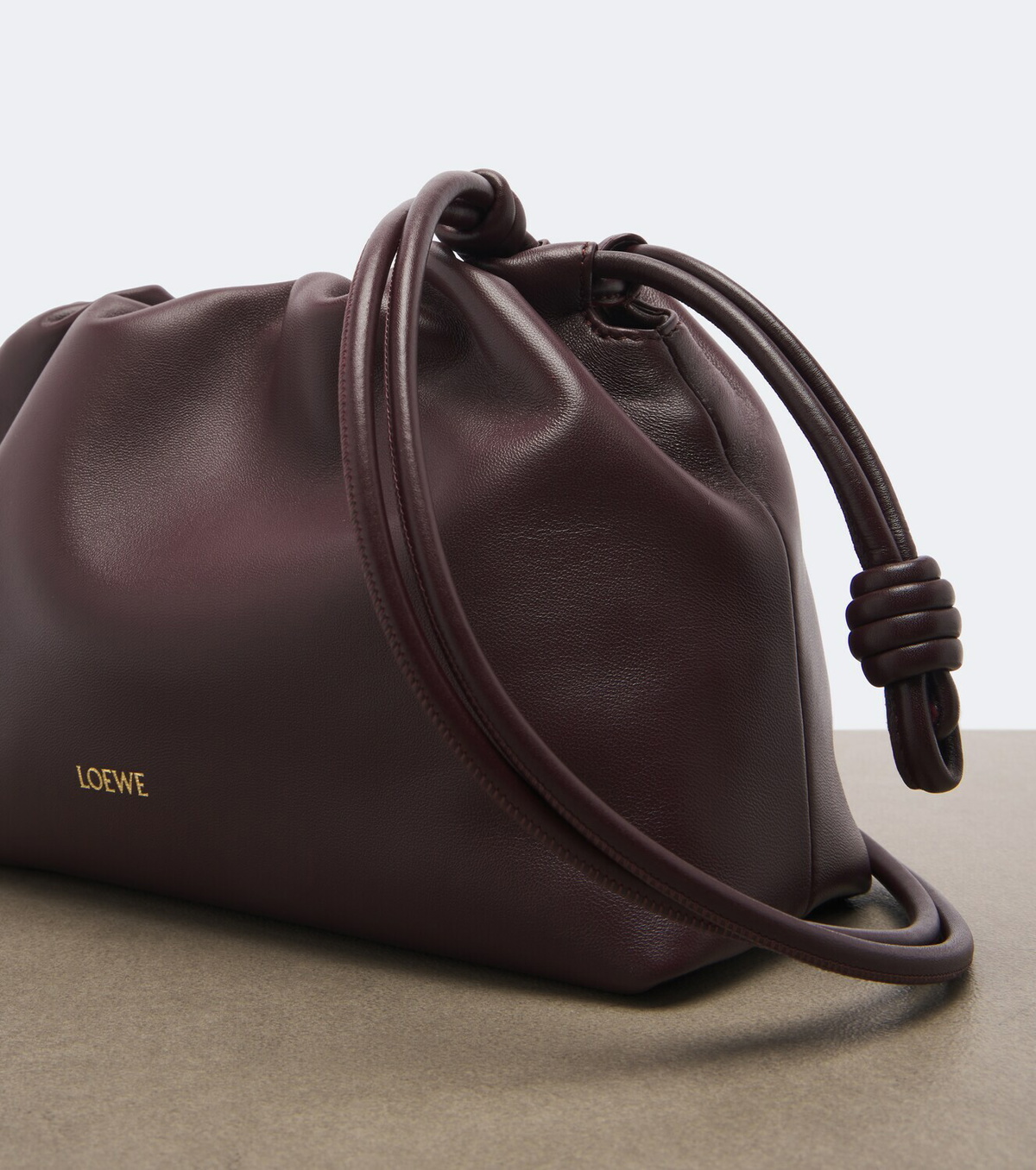 Loewe Flamenco Medium leather clutch