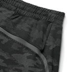 Lululemon - Pace Breaker Slim-Fit Camouflage-Print Swift Ultra Shorts - Gray
