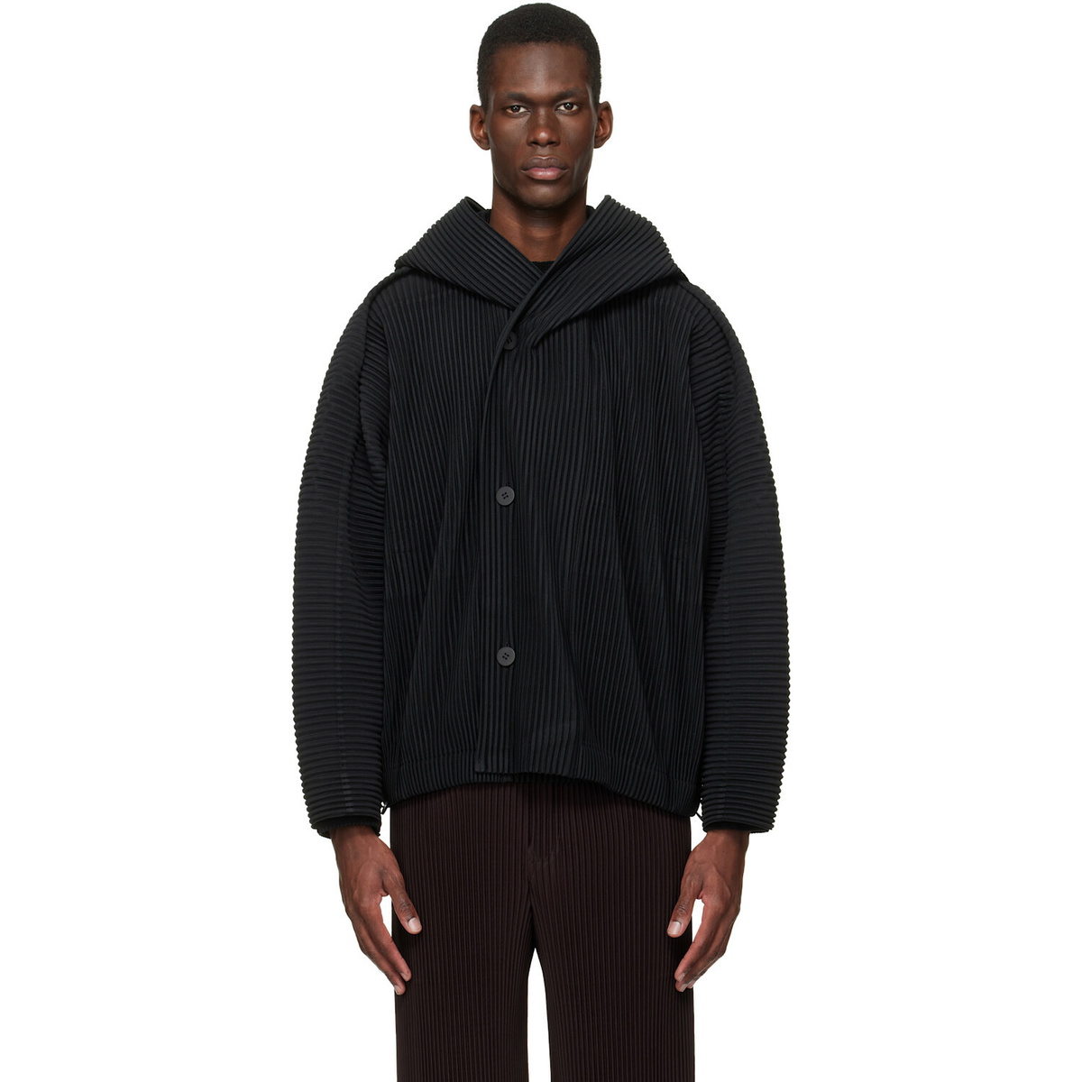 HOMME PLISSÉ ISSEY MIYAKE Black Monthly Colors March Jacket