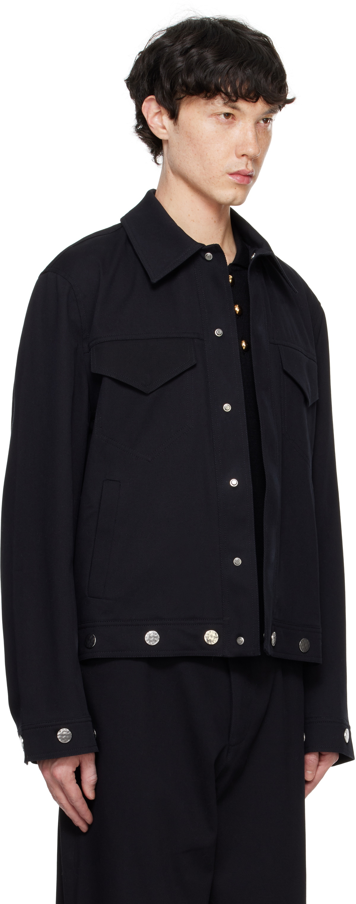 Nanushka Black Clark Jacket Nanushka