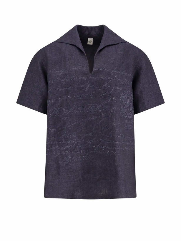 Photo: Berluti Scritto Vareuse Linen Shirt