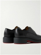 Christian Louboutin - Urbino Leather Derby Shoes - Black