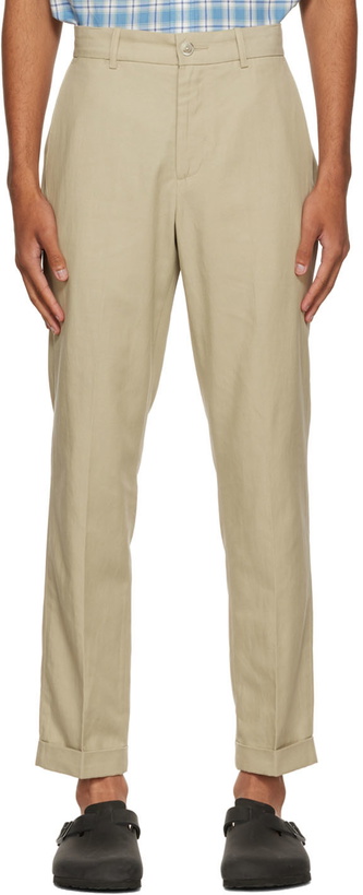 Photo: Vince Beige Tapered Trousers