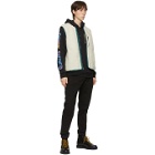 PS by Paul Smith Reversible Black Satin and Sherpa Vest