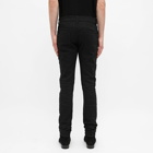 Saint Laurent Men's Skinny Fit Jean in Black Coated