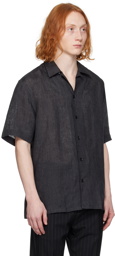 Brioni Gray Tennis-tail Shirt