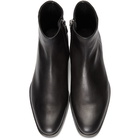 Saint Laurent Black Montaigne Boots