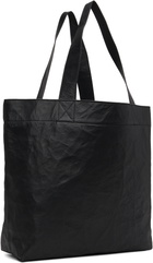Y-3 Black 'Y-3' Leather Tote