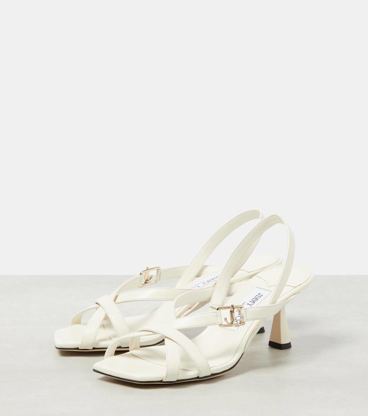 Jimmy Choo Jess 65 leather sandals Jimmy Choo