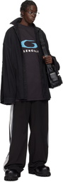 Balenciaga Black Sports Icon Layered Shirt