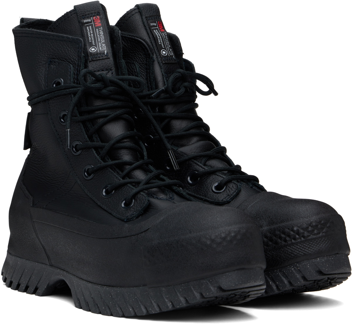 Converse Black Chuck Taylor All Star Lugged 2.0 X-Hi Boots  display picture 1