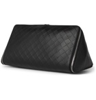 Bottega Veneta - Intrecciato-Debossed Leather Wash Bag - Black