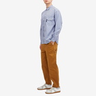 Comme des Garçons Homme Men's Belted Herringbone Work Trousers in Beige