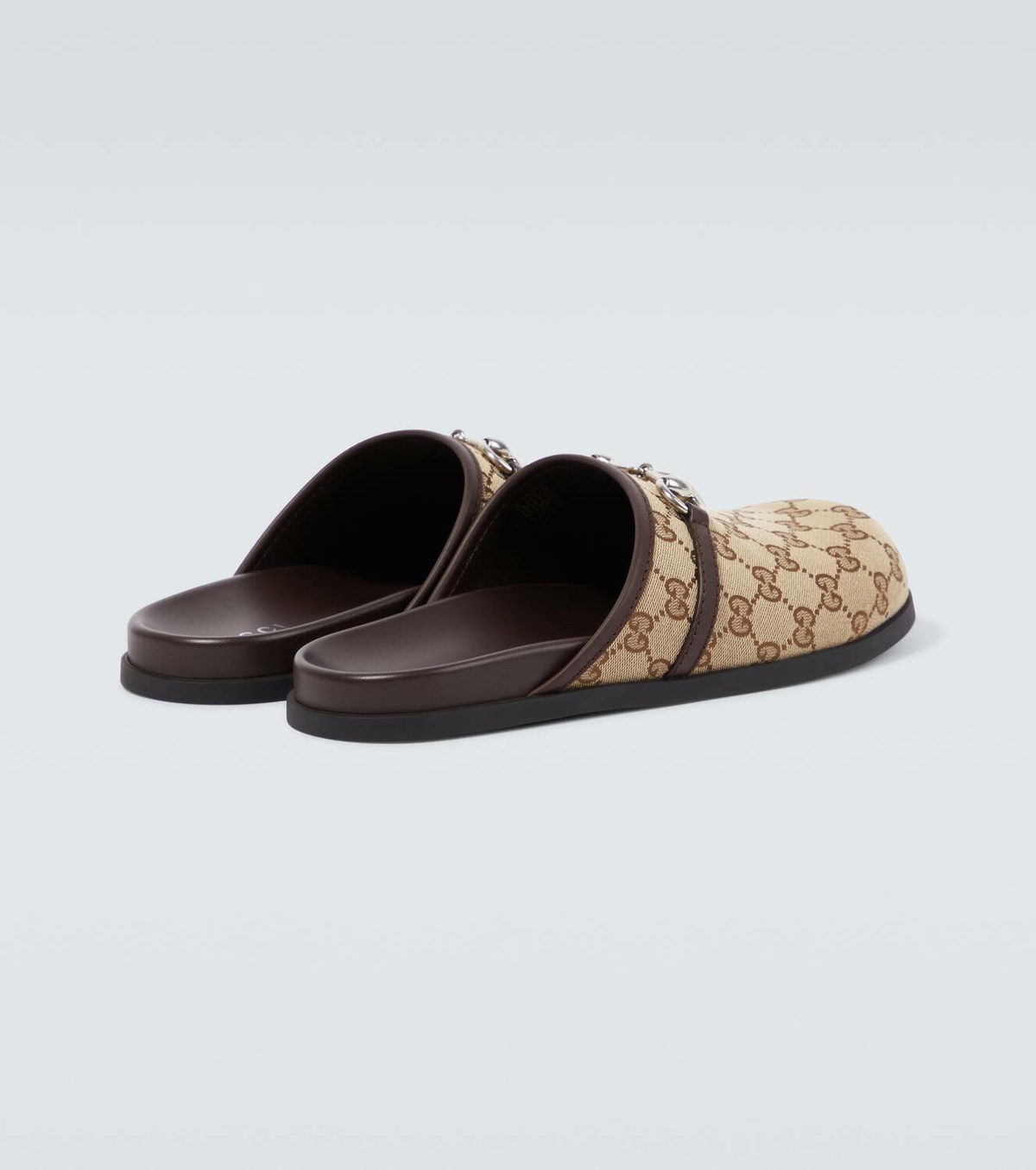 Gucci Horsebit GG canvas mules Gucci