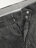 Brunello Cucinelli - Straight-Leg Cotton-Corduroy Suit Trousers - Gray