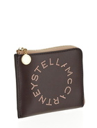 Stella Mccartney Logo Zip Card Holder