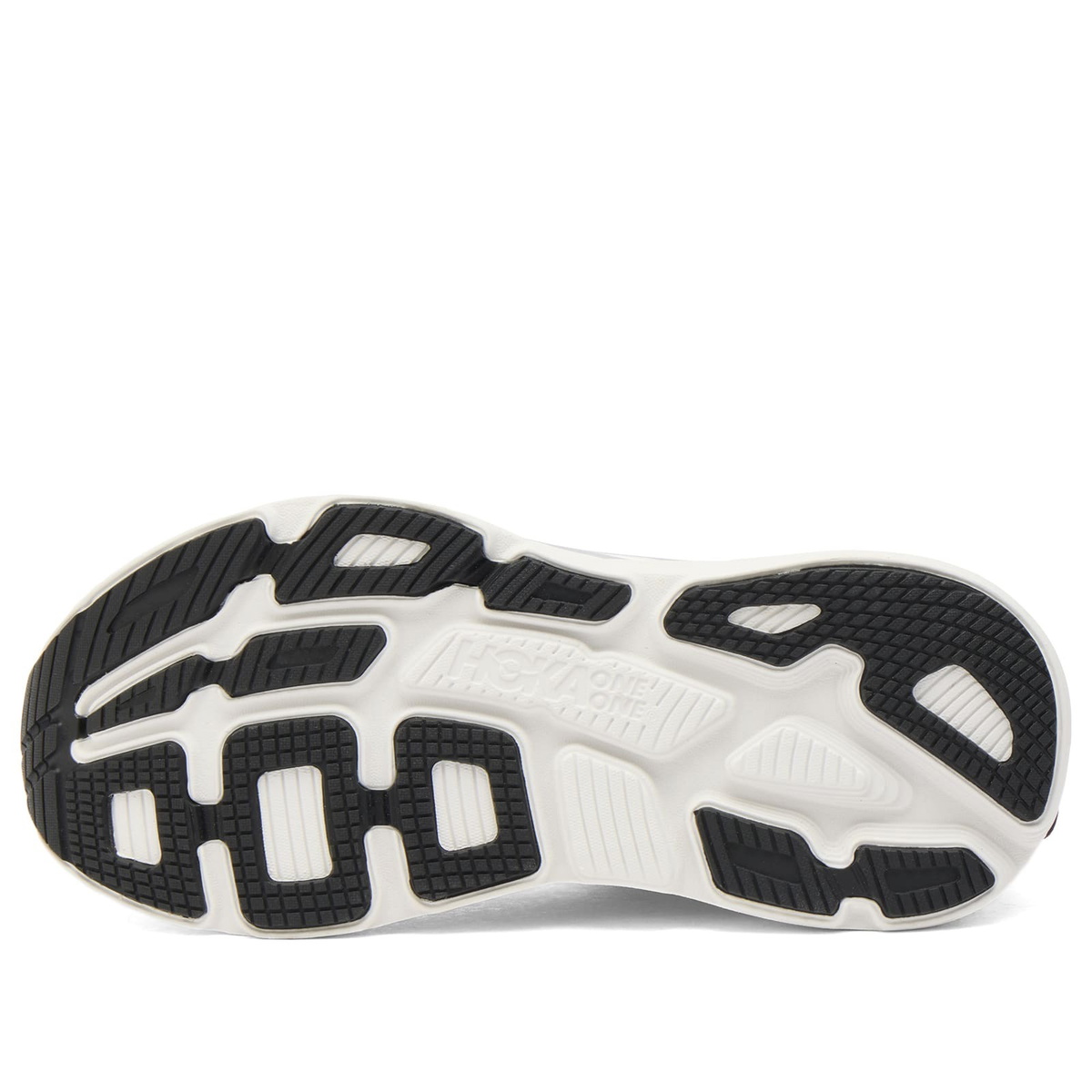 HOKA ONE ONE Women's Bondi 7 Sneaker in White/Black