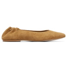 A.P.C. Beige Suede Ballerina Flats