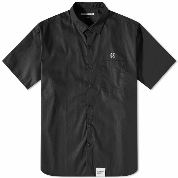 Photo: Neighborhood Men's Over Short Sleeve Shirt in Black