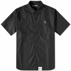 Neighborhood Men's Over Short Sleeve Shirt in Black
