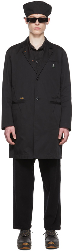 Photo: Undercover Black Polyester Coat