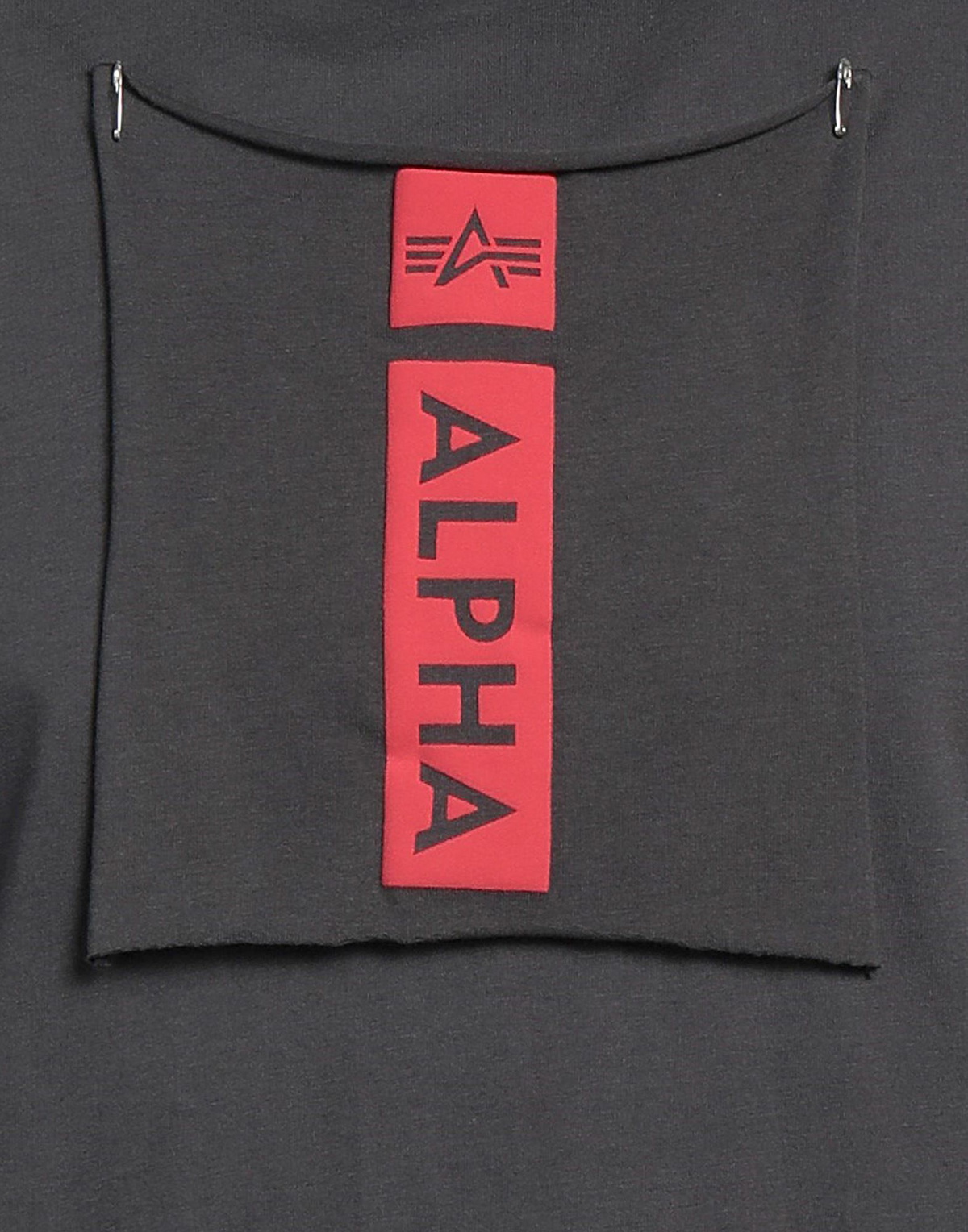 Alpha Industries Mens T-shirt in Grey