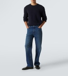 The Row Vanya faded wide-leg jeans